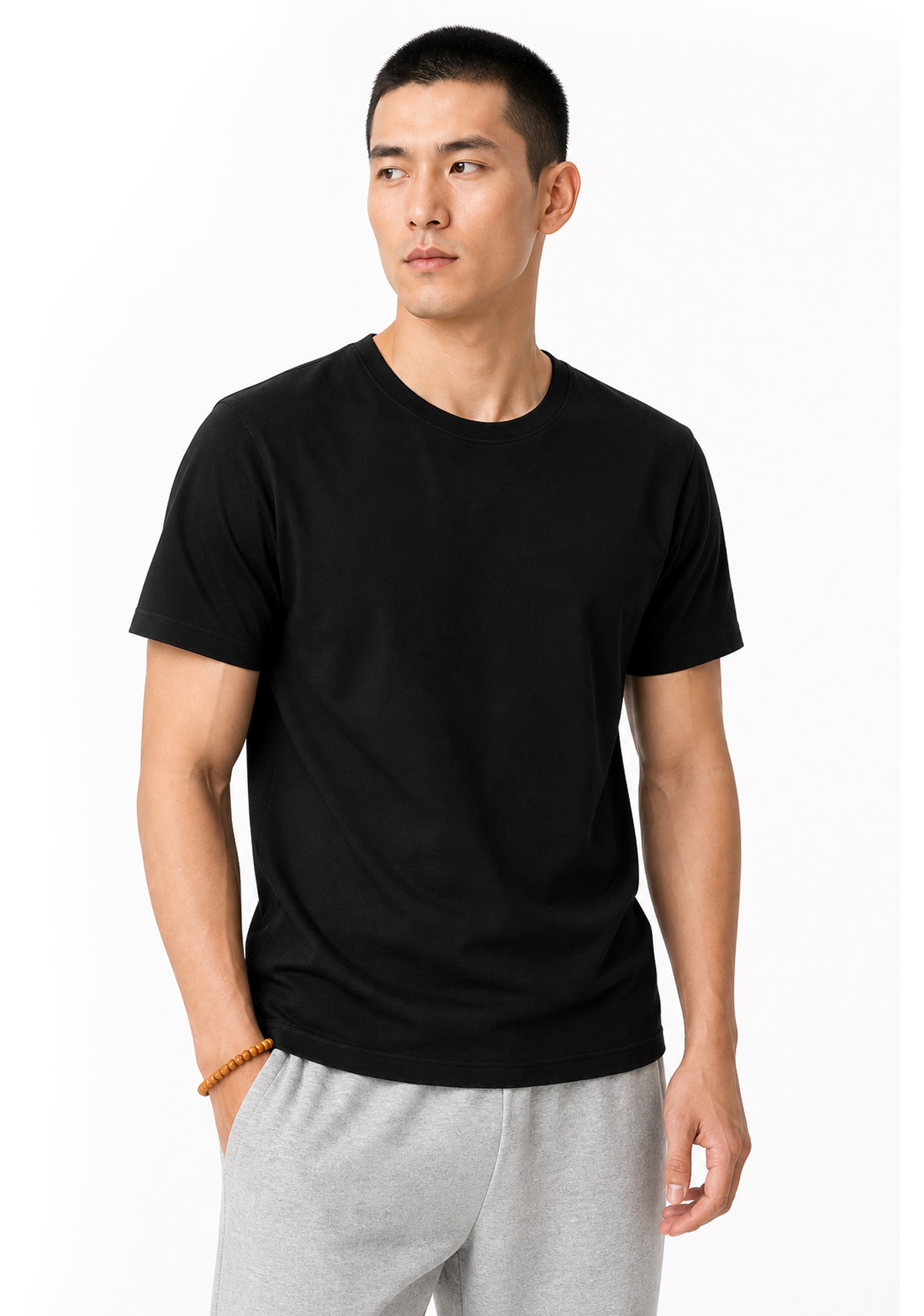 Black Colour | Unisex Supima T-Shirt