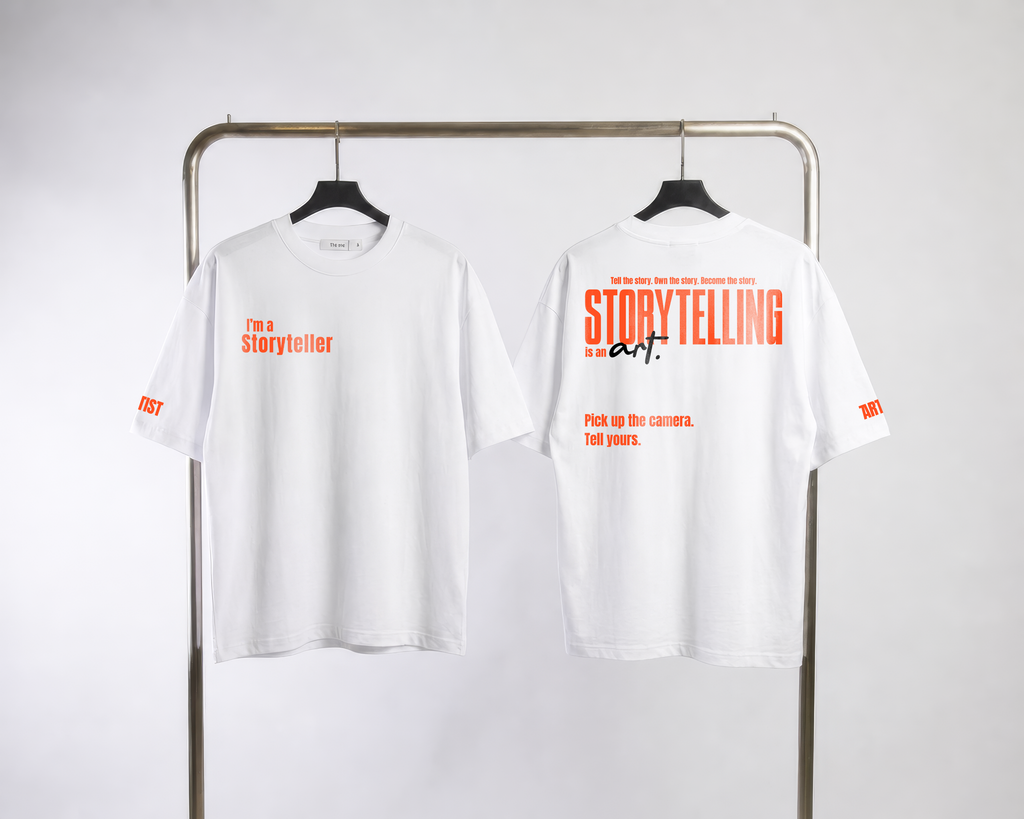 Storytelling is an Art | Unisex Stretchable Cotton T-Shirts