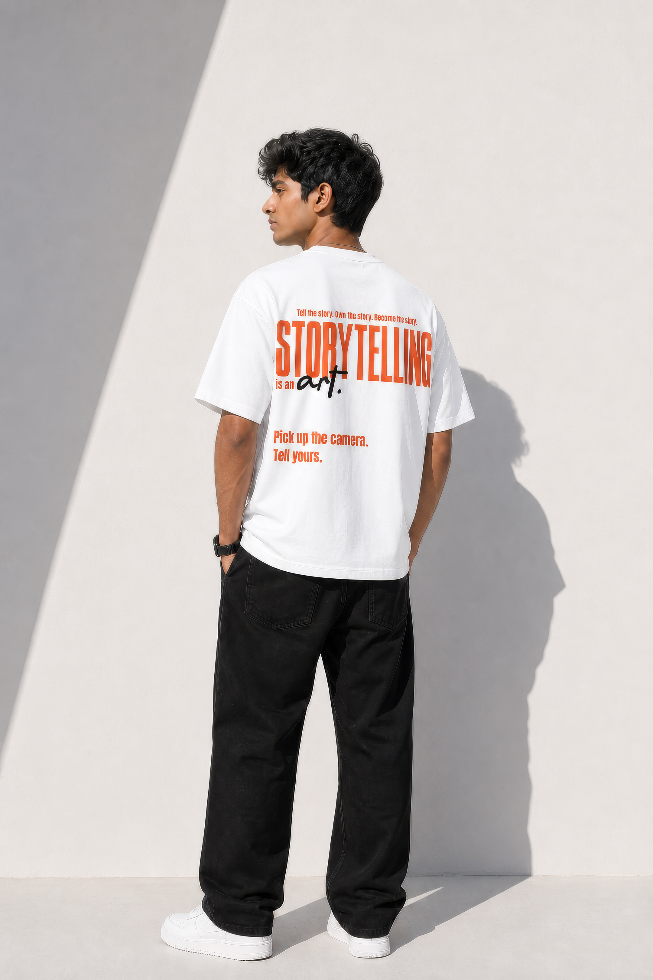 Storytelling is an Art | Unisex Stretchable Cotton T-Shirts