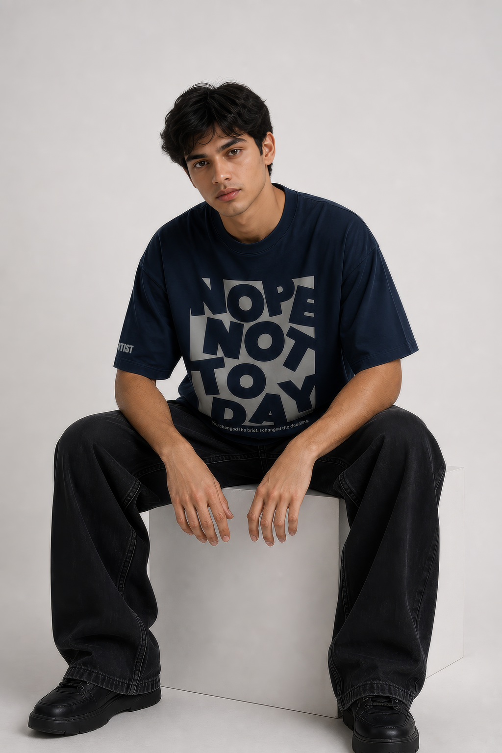 Nope not today | Unisex Oversized Classic T-Shirt