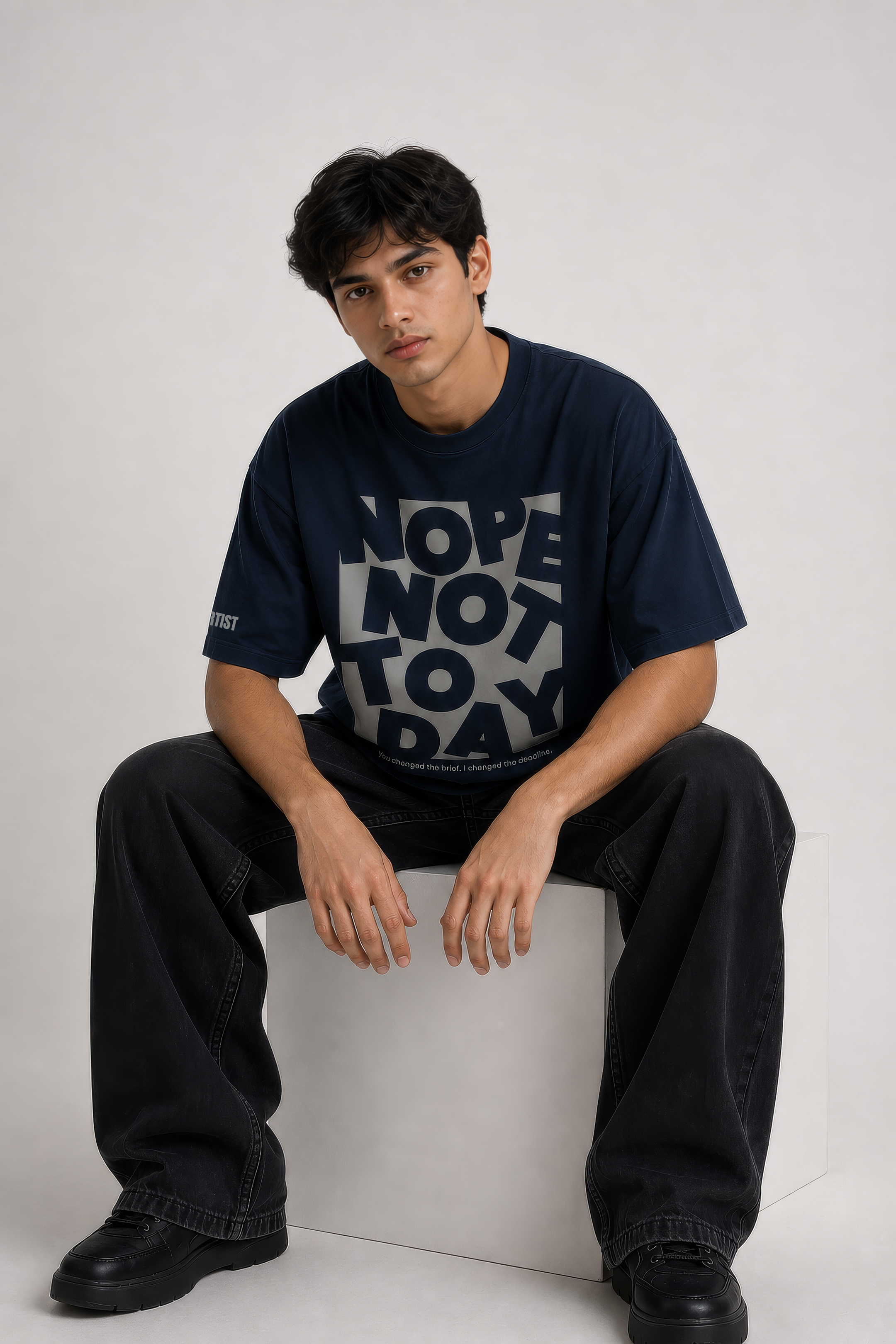 Nope not today | Unisex Oversized Classic T-Shirt