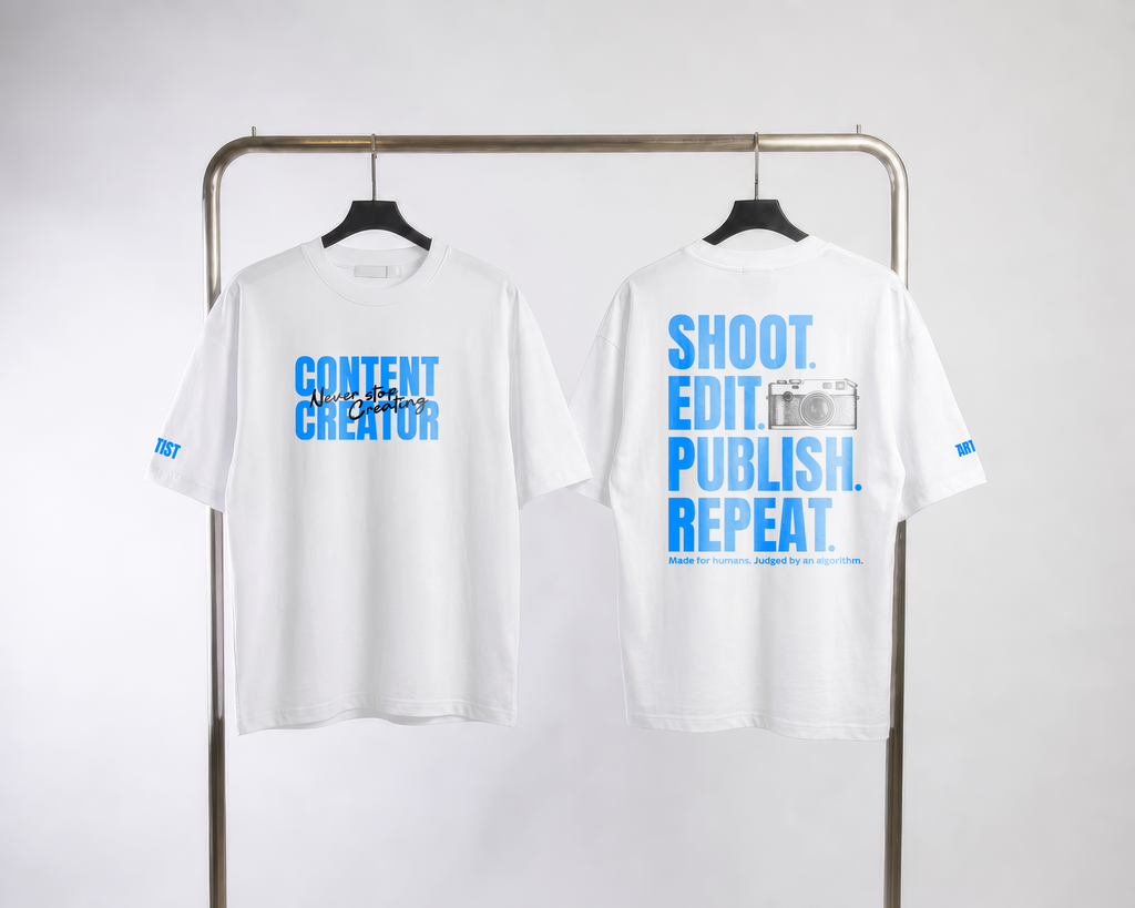 Content Creator | Unisex Oversized T-Shirt