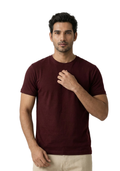 Maroon Colour | Unisex Supima T-Shirt